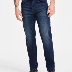 Men's Straight Fit Stretch Jeans