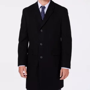 Men's Classic-Fit Batten Overcoat