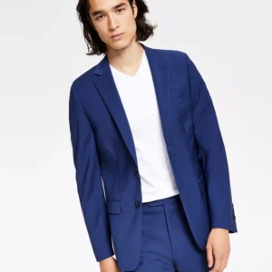 Men's Slim-Fit Wool-Blend Stretch Suit Separates - CLOSE OUT-ONLINE ONLY!