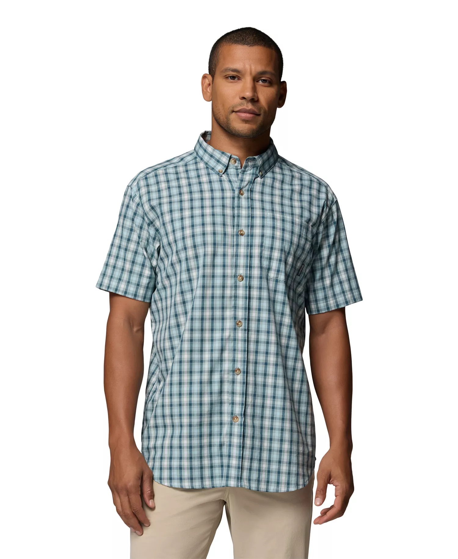 mni-02134e735691005711d4067a1ef3b95a Men's Rapid Rivers Short-Sleeve Plaid Shirt — изображение 6
