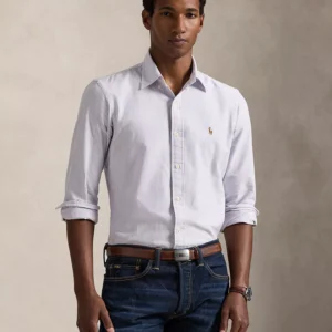 Men's Striped Long-Sleeve Shirt