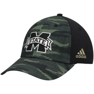 Men's Camo Mississippi State Bulldogs Military-Inspired Appreciation Flex Hat