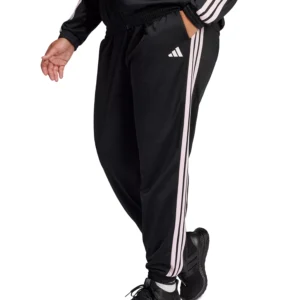 Plus Size Tricot 3-Stripes Track Pants