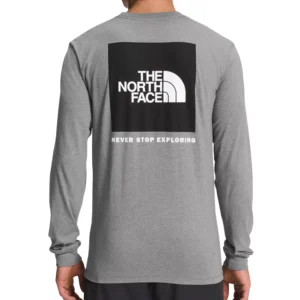 Men's Box NSE Standard-Fit Logo Graphic Long-Sleeve T-Shirt