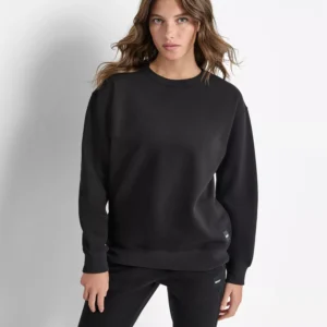 Women's Tonal Logo Patch Crewneck Sweatshirt