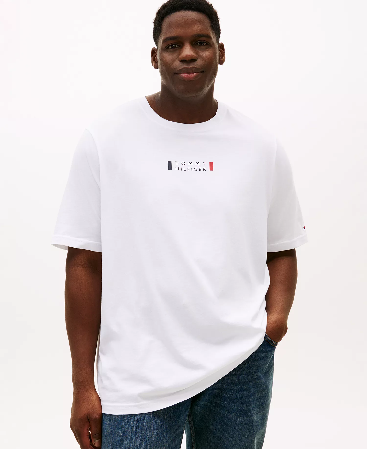 mni-043f035530c9841bd62c622b6a964815 Men's Big & Tall Small Center Logo T-Shirt — изображение 3
