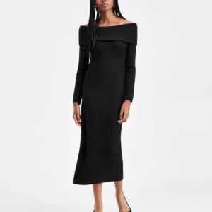Women's Off-The-Shoulder Sweater Dress, Macy's Exclusive