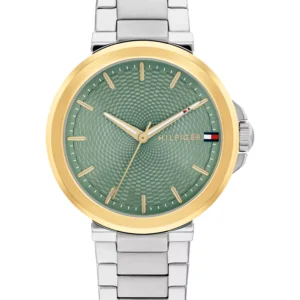 Women's Quartz Silver-Tone Stainless Steel Bracelet Watch, 34mm