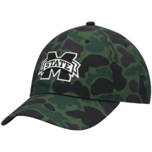 Men's Camo Mississippi State Bulldogs Military-Inspired Appreciation Slouch Adjustable Hat