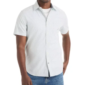 Men's Printed Collared Shirt