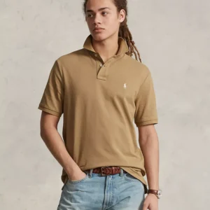 Men's Classic-Fit Mesh Polo Shirt