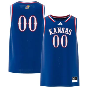 Men's 00 Royal Kansas Jayhawks Swingman Jersey