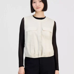 Women's Sleeveless Utility Blouse, Macy's Exclusive