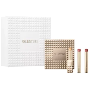 Limited Edition Spike Buttery Matte Refillable Lipstick Trio and Clutch Set