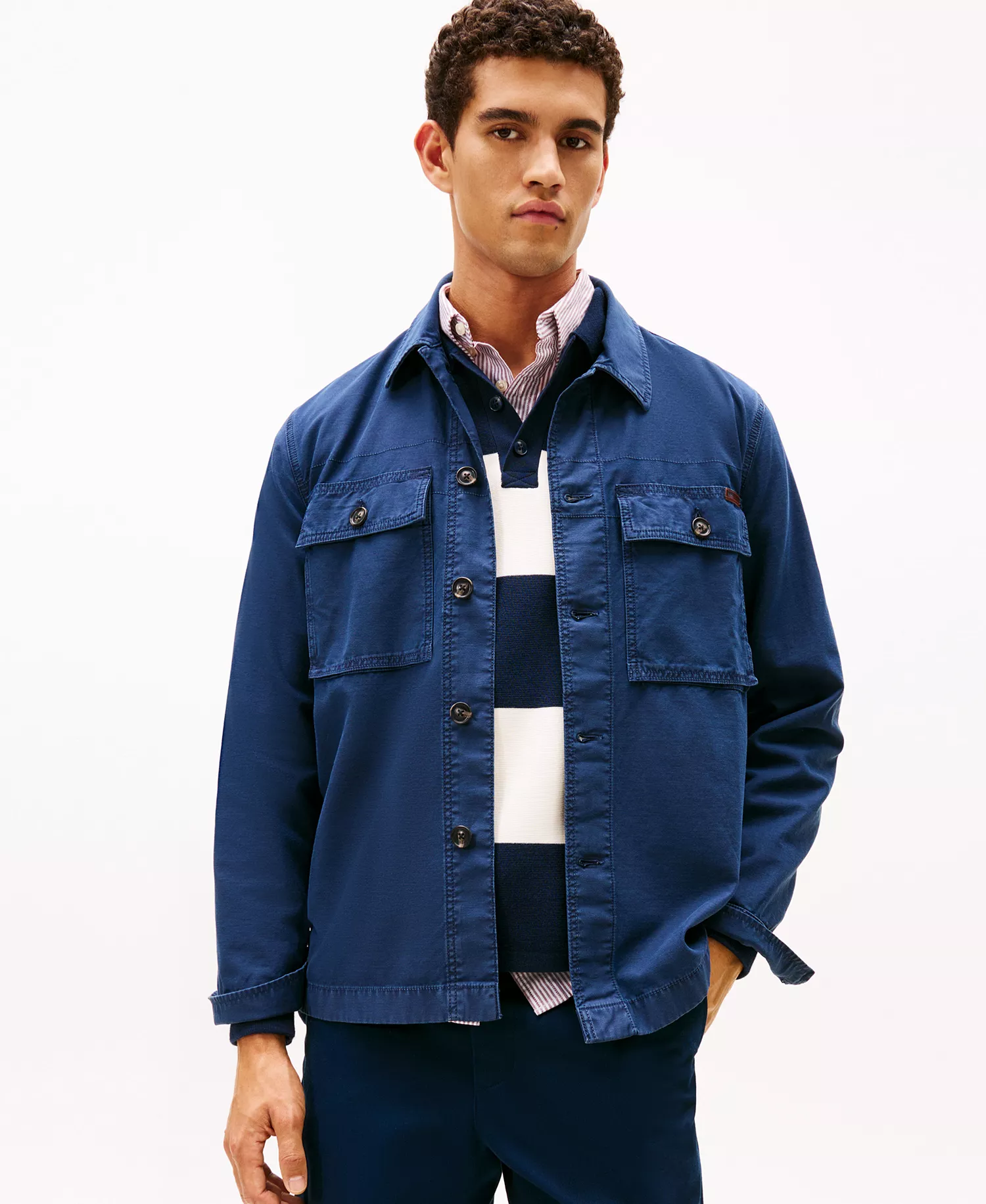 mni-0903cc7621fa5298fb95e222711a809a Men's Utility Collar Shirt Jacket — изображение 3
