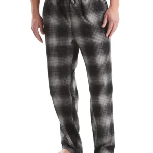 Men's Fleece Plaid Pajama Pants