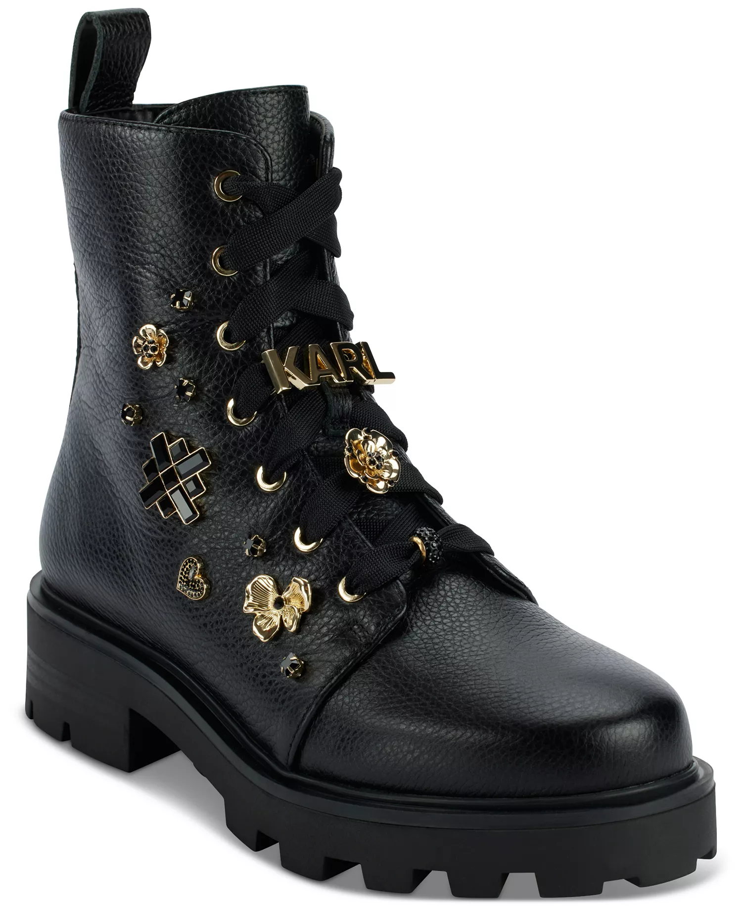 mni-0b27f661e5d1a191b16180c9f93d1536 Women's Makenzie Combat Booties