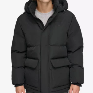 Men's Workwear Hooded Parka Jacket