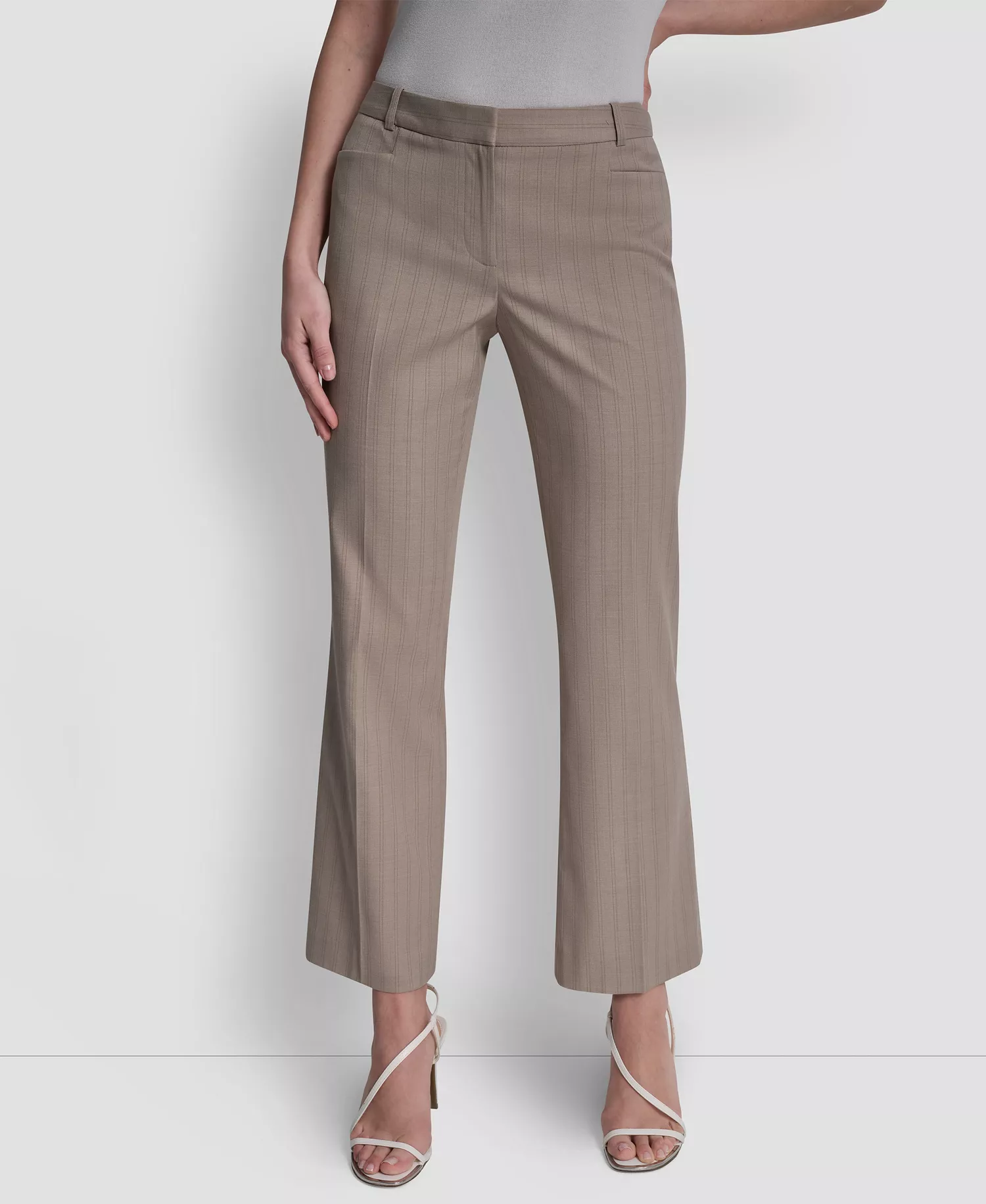 mni-0b844a552dfa8b71ac8b8ec6d82460e5 Women's Modern-Fit Pinstripe Trousers