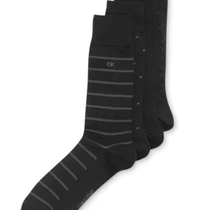 4-Pack Patterned Dress Socks