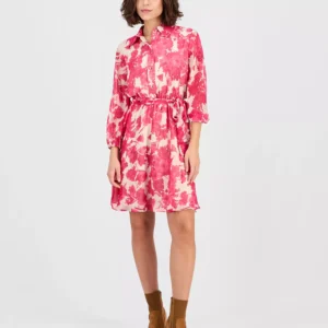 Nautical Jeans Women's Festival Floral Shirtdress