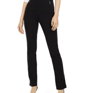 Petite High-Rise Zip-Pocket Pants, Created for Macy's