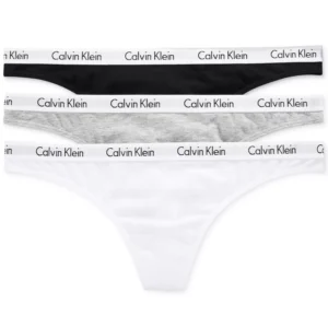 Carousel Cotton 3-Pack Thong Underwear QD3587