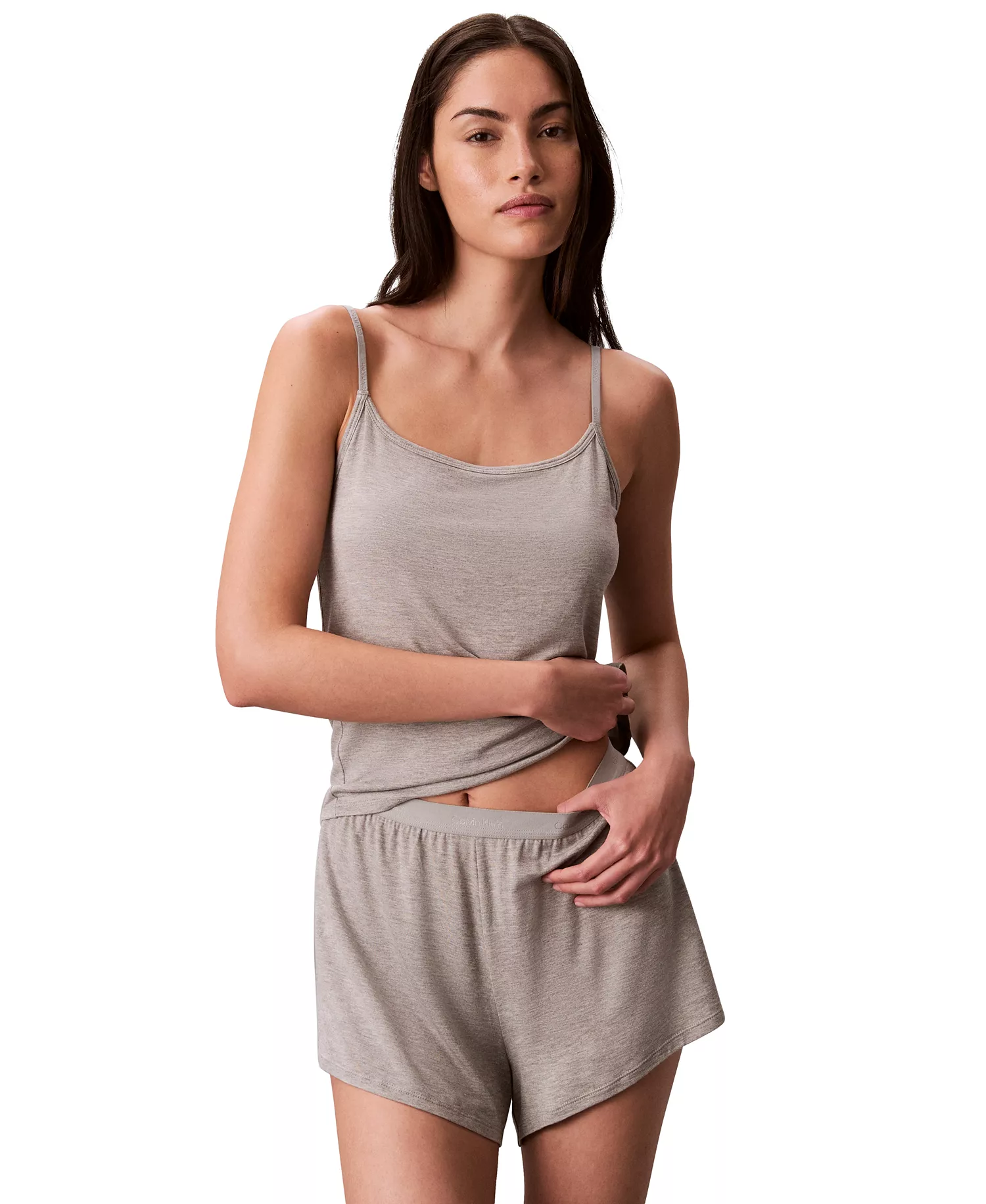 mni-1193646ed9cfa6414c14f729c349e366 Women's Striped Pattern Sleep Shorts — изображение 3