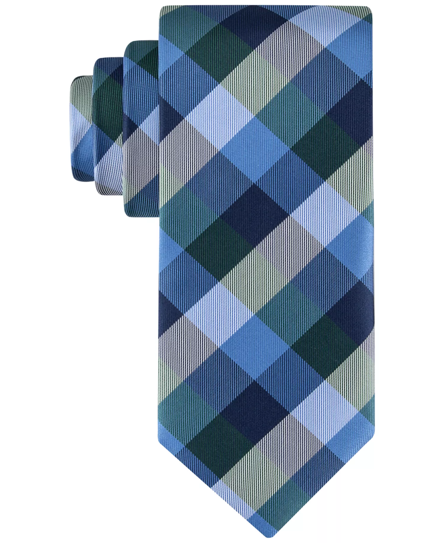 mni-126682482a62bb6894a9d0162fc8cc59 Men's Buffalo Plaid Tartan Tie — изображение 3