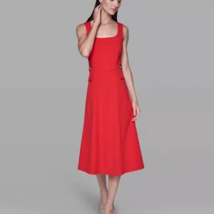 Women's Sleeveless Midi Dress