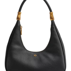 Quogue Leather Small Hobo Shoulder