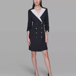 Women's Double-Breasted Blazer Dress