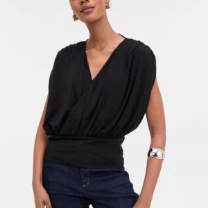 Women's Surplice V-Neck Top, Exclusively at Macy's