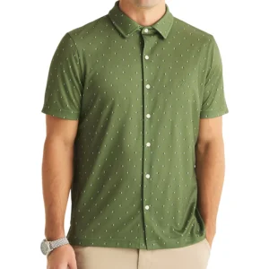 Men's Printed Short-Sleeve Shirt
