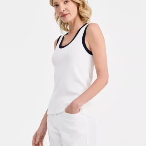 Women's Scoop-Neck Sleeveless Top