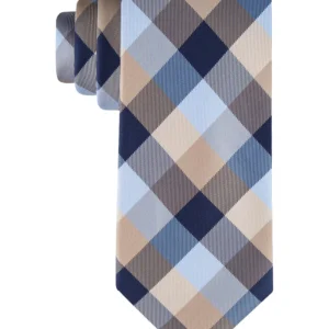 Men's Buffalo Plaid Tartan Tie