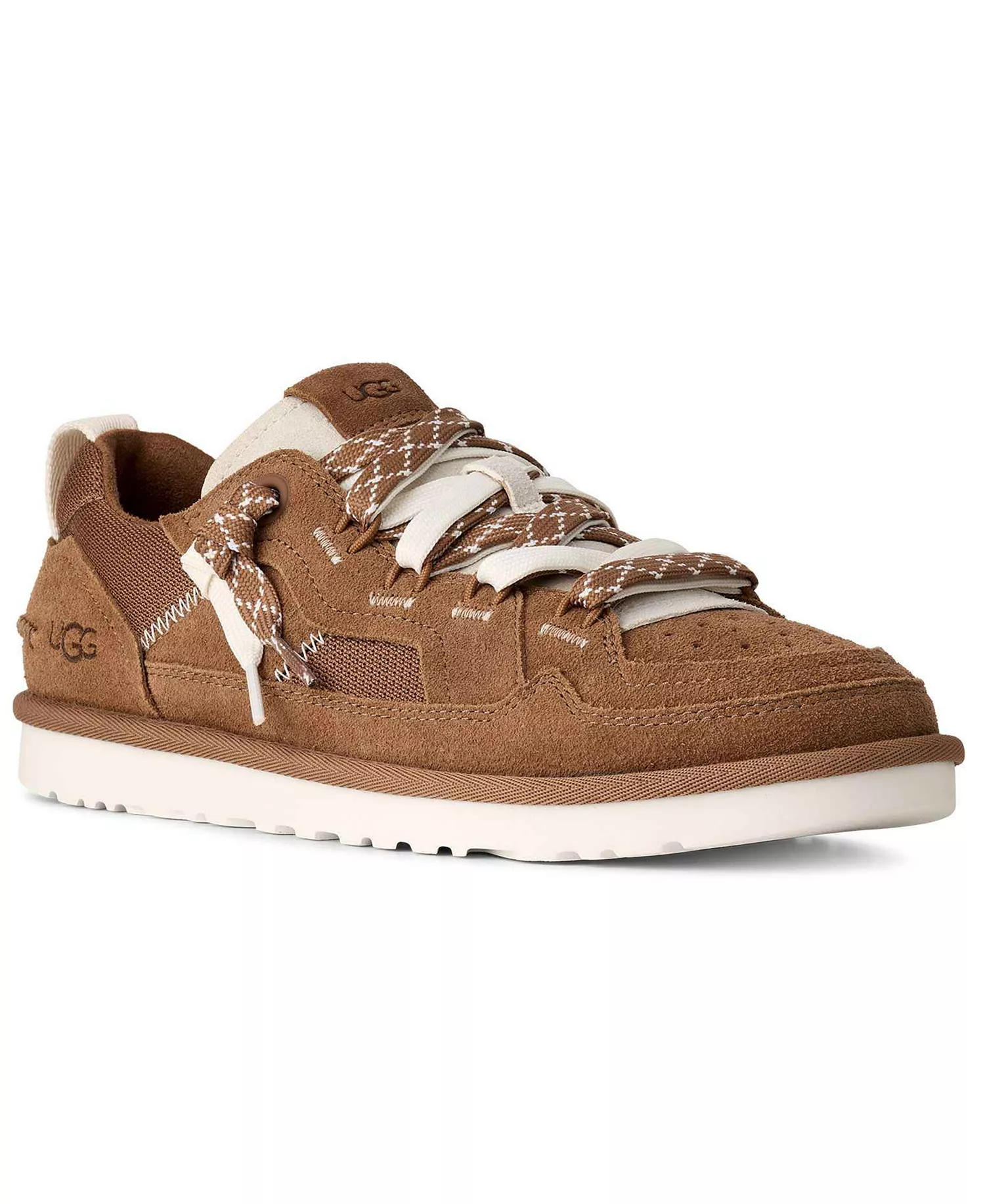 mni-1818eb2d6926f148bfd26f567bdbc19b Men's Two-Tone Round-Toe Sneakers — изображение 4