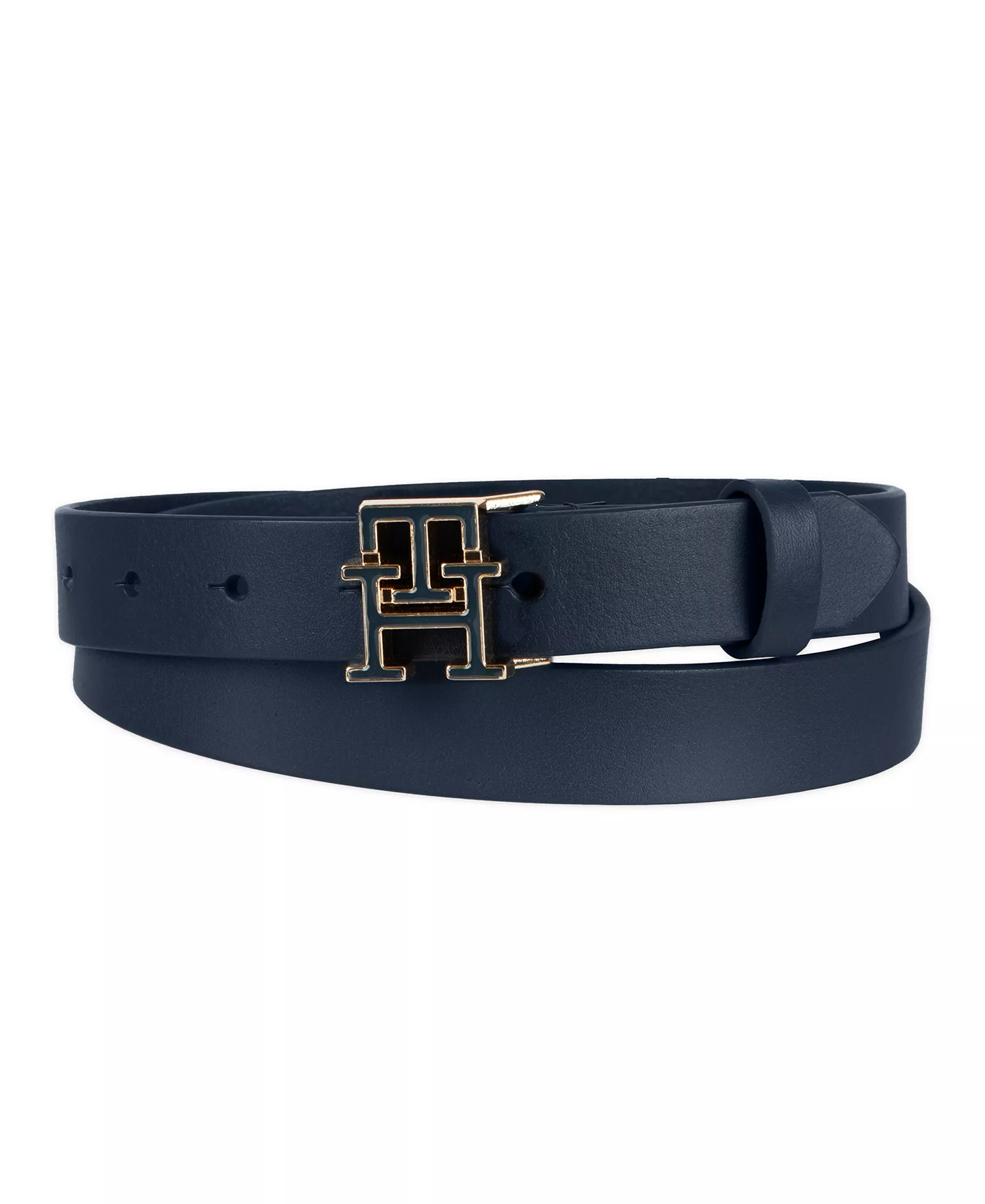 mni-1893cdddf23447bc1125ae5eacd1fac2 Women's Enamel Monogram Buckle Casual Leather Belt — изображение 4