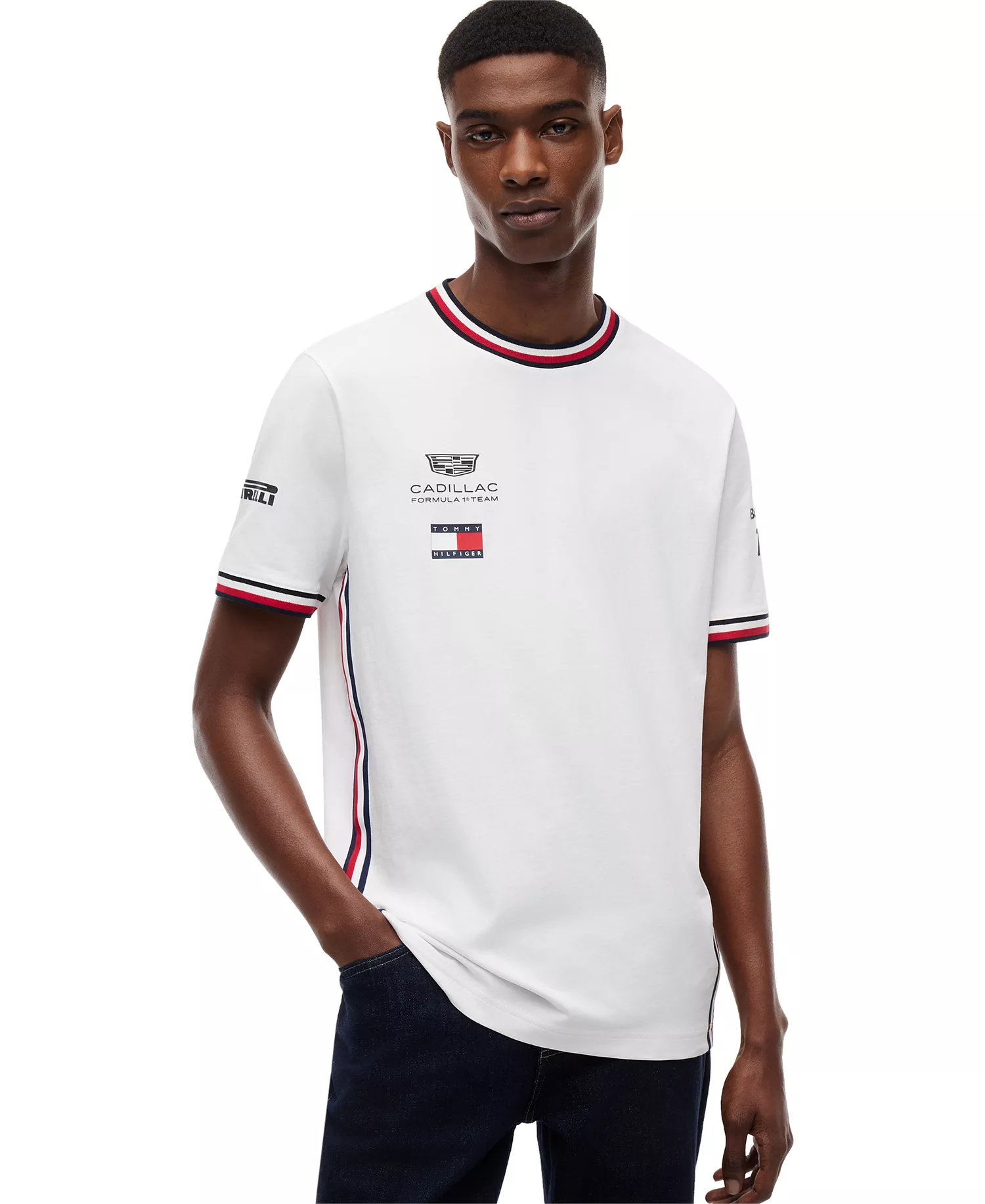 mni-18ed6590ce5c3815e27e7ffd58d53c4c x Cadillac F1® Men's Drivers 77 Short-Sleeve T-Shirt