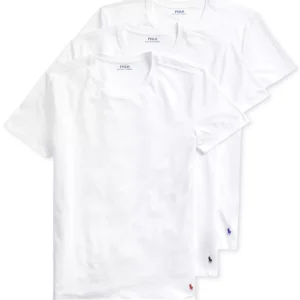 Men's 3-Pack Slim-Fit Classic Cotton Crew Undershirts
