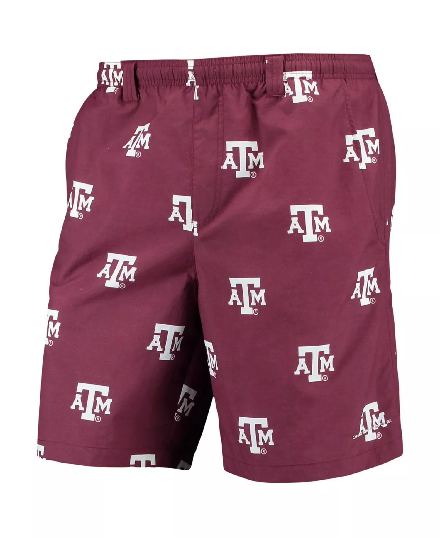 mni-19a32f34f91a5b4d7ccae68ea60e9dfb Men's PFG Maroon Texas A&M Aggies Backcast II 8" Omni-Shade Hybrid Shorts
