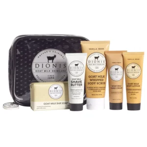 Goat Milk Vanilla Bean Travel Kit