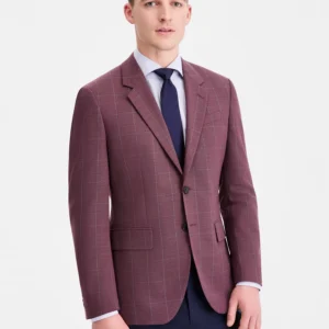 Men's Modern-Fit Blue Blazer