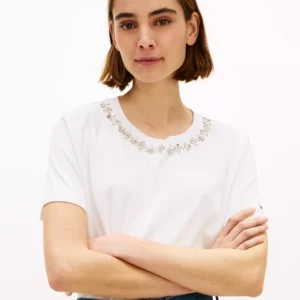 Women's Ribbed Bling T-Shirt