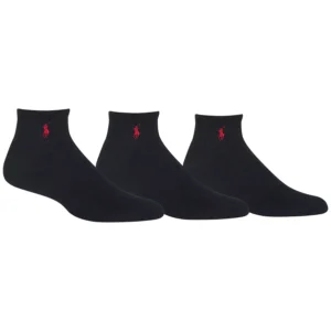 Men's Socks, Extended Size Classic Athletic Quarter 3 Pack