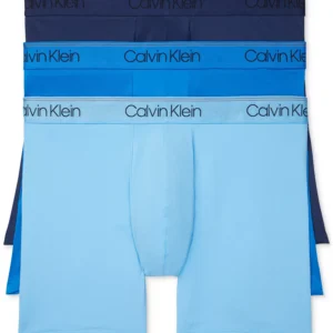 Men's 3-Pack Microfiber Stretch Boxer Briefs Underwear