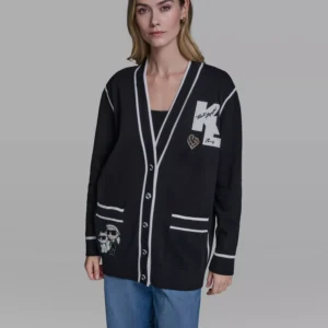 Women's Long-Sleeve Varsity Cardigan