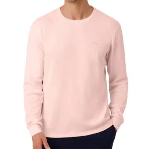 Men's Waffle-Knit Thermal Sleep Shirt
