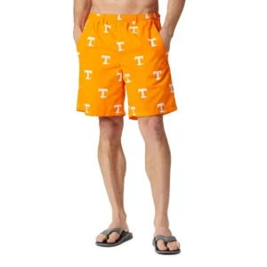 Men's Tennessee Orange Tennessee Volunteers Backcast III Printed Short