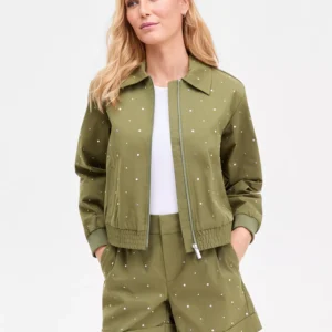 Women's Studded Utility Jacket, Macy's Exclusive